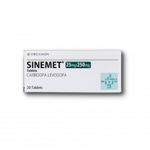 SINEMET 25 / 250 MG ( CARBIDOPA / LEVODOPA ) 20 TABLETS